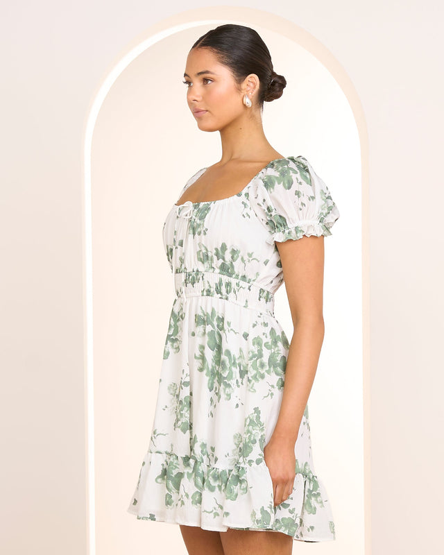 Kailee Puff Sleeve Mini Dress