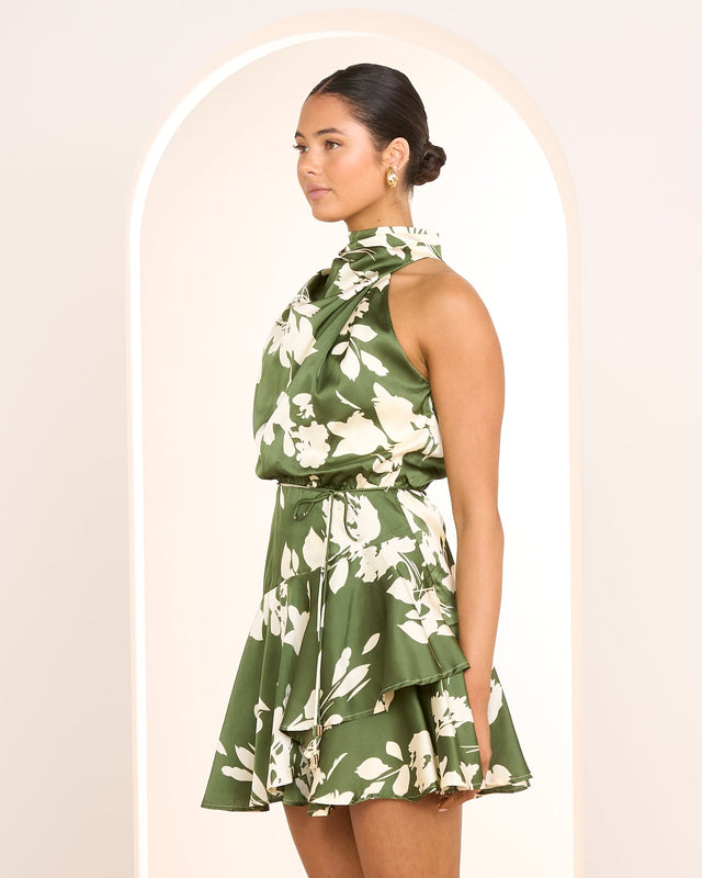 Vanya Frill Hem Mini Dress