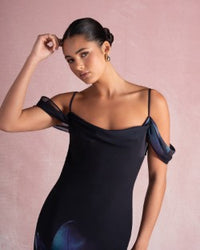Yancy Cowl Neck Dress