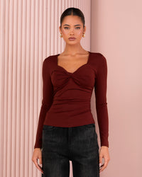 Noelle Long Sleeve Top