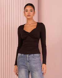 Noelle Long Sleeve Top
