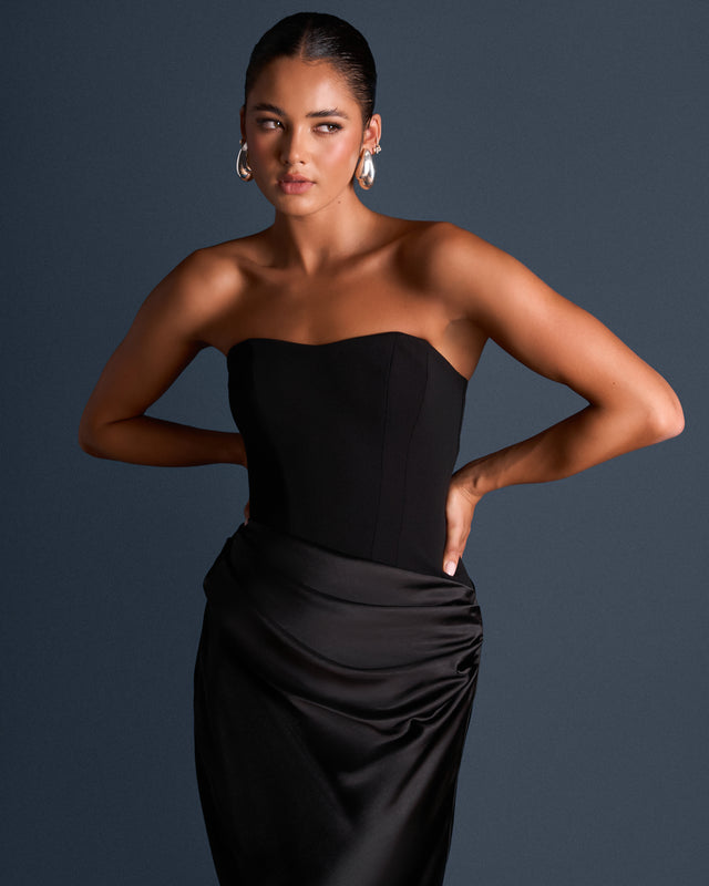 Jacquelin Corset Maxi Dress