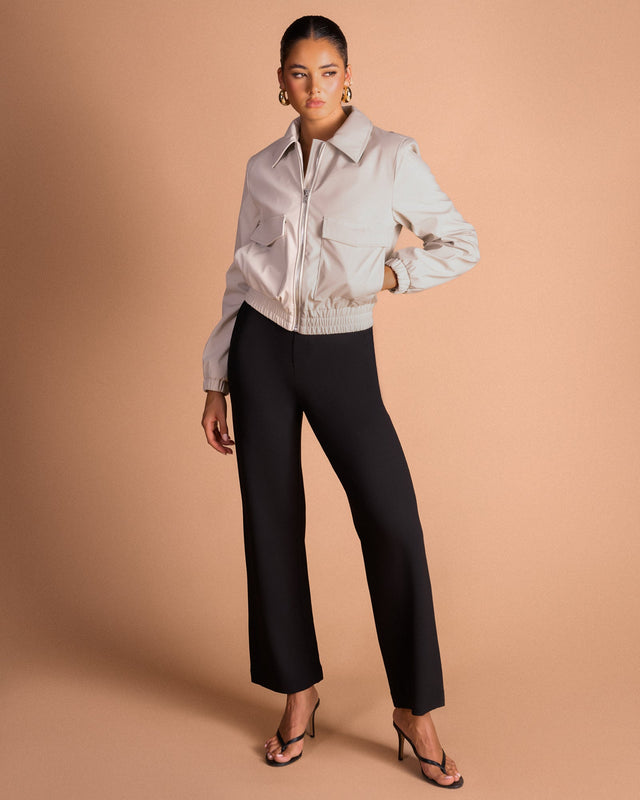 Palmer Wide Leg Ponte Pant
