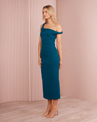 Dario Off Shoulder Midi Dress