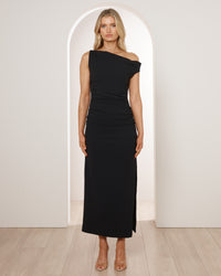 Lillian One Shoulder Midi Dress