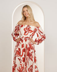 Vala Off Shoulder Maxi Dress