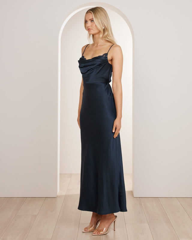 Mary Cowl Neck Dress