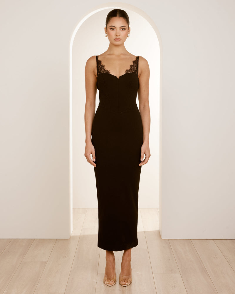 Myah Lace Trim Gown Pilgrim Clothing Outlet Myah Lace Trim Gown Pilgrim Clothing Outlet