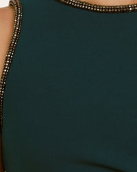 Dimitri High Neck Midi Dress