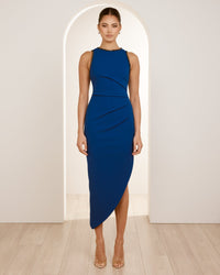 Dimitri High Neck Midi Dress