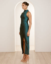 Birdie High Neck Gown