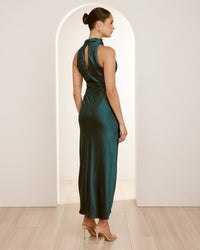 Birdie High Neck Gown