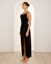 Ria Cowl Neck Maxi Dress