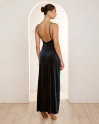 Ria Cowl Neck Maxi Dress