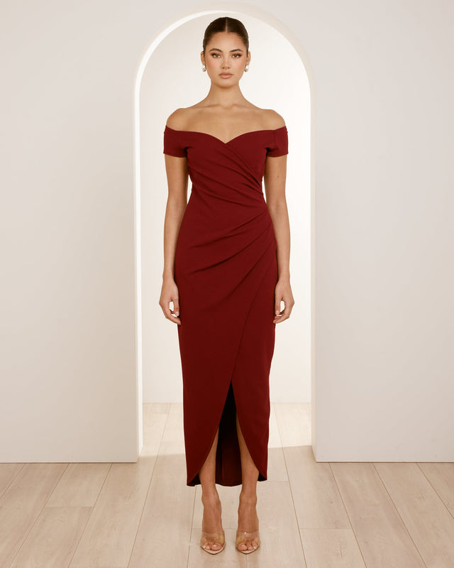 Alaia Off Shoulder Gown