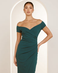 Alaia Off Shoulder Gown