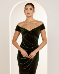 Ashton Off Shoulder Gown