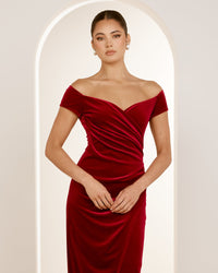 Ashton Off Shoulder Gown