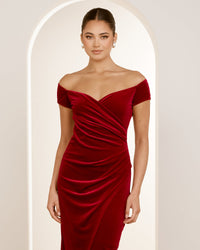 Ashton Off Shoulder Gown