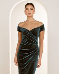 Ashton Off Shoulder Gown