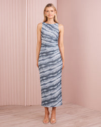 Jadie Maxi Mesh Dress
