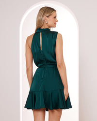 Nadia Cowl Neck Mini Dress