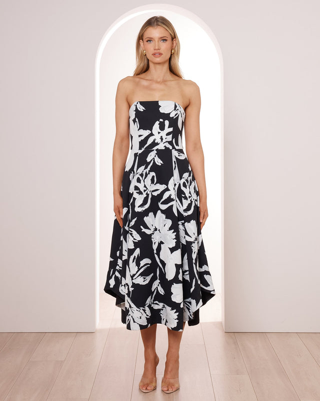Olivia Strapless A-line Dress