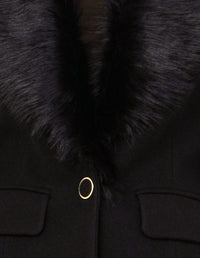 Olsen Fur Collar Coat