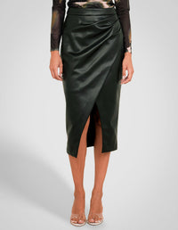 Sarai Vegan Leather Skirt