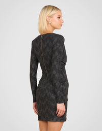 Xiana V-neck Mini Dress