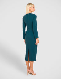 Essy Long Sleeve Midi Dress