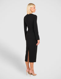 Essy Long Sleeve Midi Dress