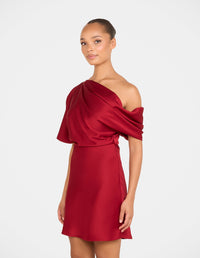 Edna Off Shoulder Mini Dress