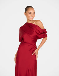 Agatha Off Shoulder Midi Dress