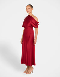 Agatha Off Shoulder Midi Dress