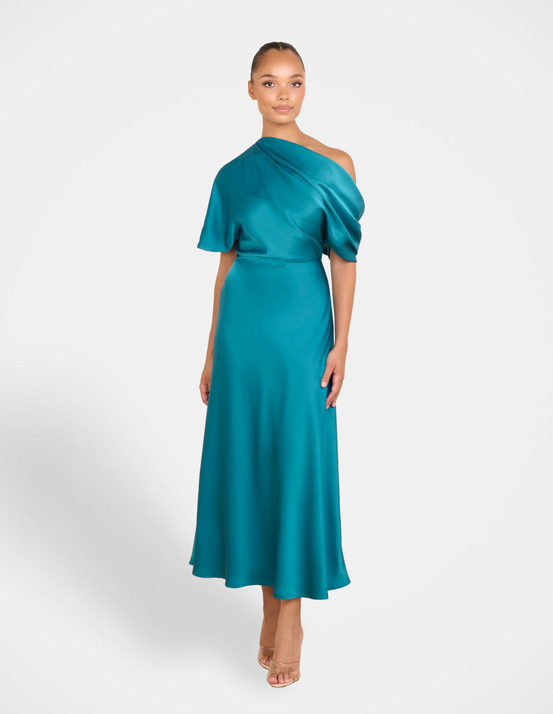 Agatha Off Shoulder Midi Dress