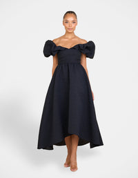 Dalia Off Shoulder A-line Dress