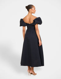 Dalia Off Shoulder A-line Dress