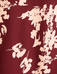 Valley High Neck Midi Dress