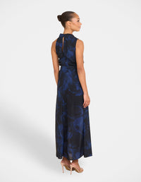 Roma High Neck Maxi Dress