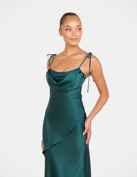 Helene Asymmetric Maxi Dress