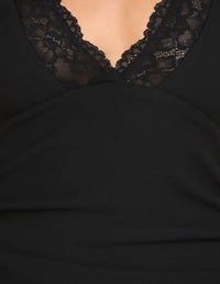 Tania Lace Front Maxi Dress