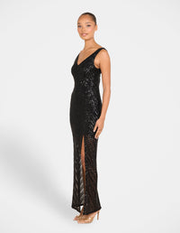 Kora Beaded Maxi Dress