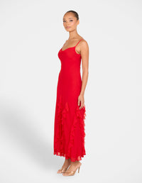 Faithful Frill Maxi Dress
