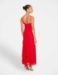 Faithful Frill Maxi Dress