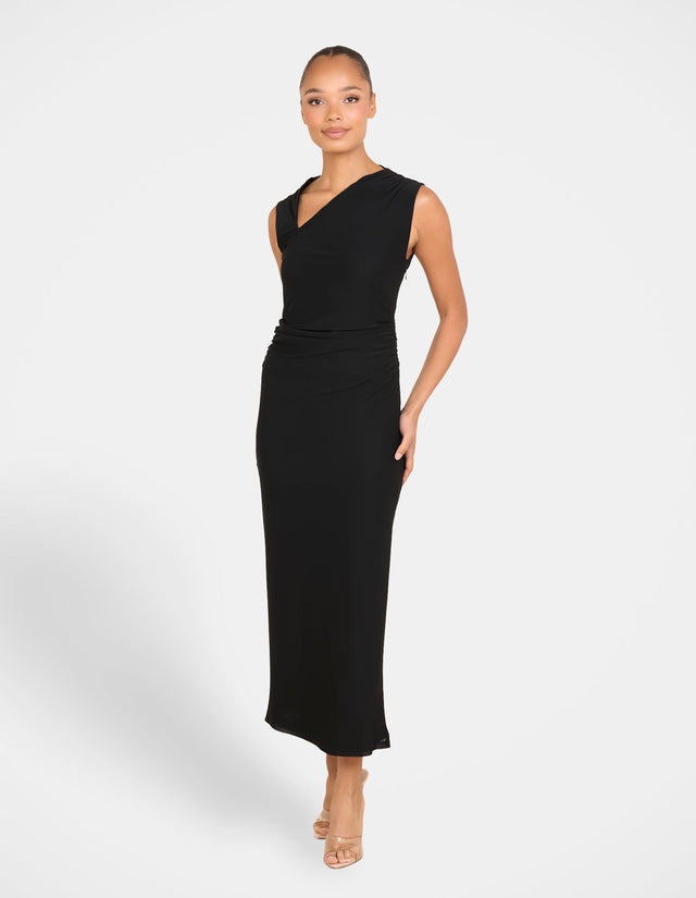 Onyx Sleeveless Maxi Dress