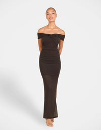 Rohdia Off Shoulder Maxi Dress