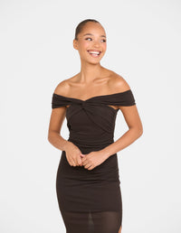 Rohdia Off Shoulder Maxi Dress