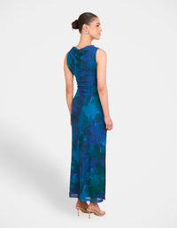 Pegeen Sleeveless Ruched Dress