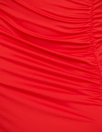 Quinby Sleeveless Ruched Dress